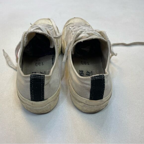 Converse Chuck Taylor Comme Des Garcon Play Sneakers Women Size 9 White 150207C - Picture 3 of 10